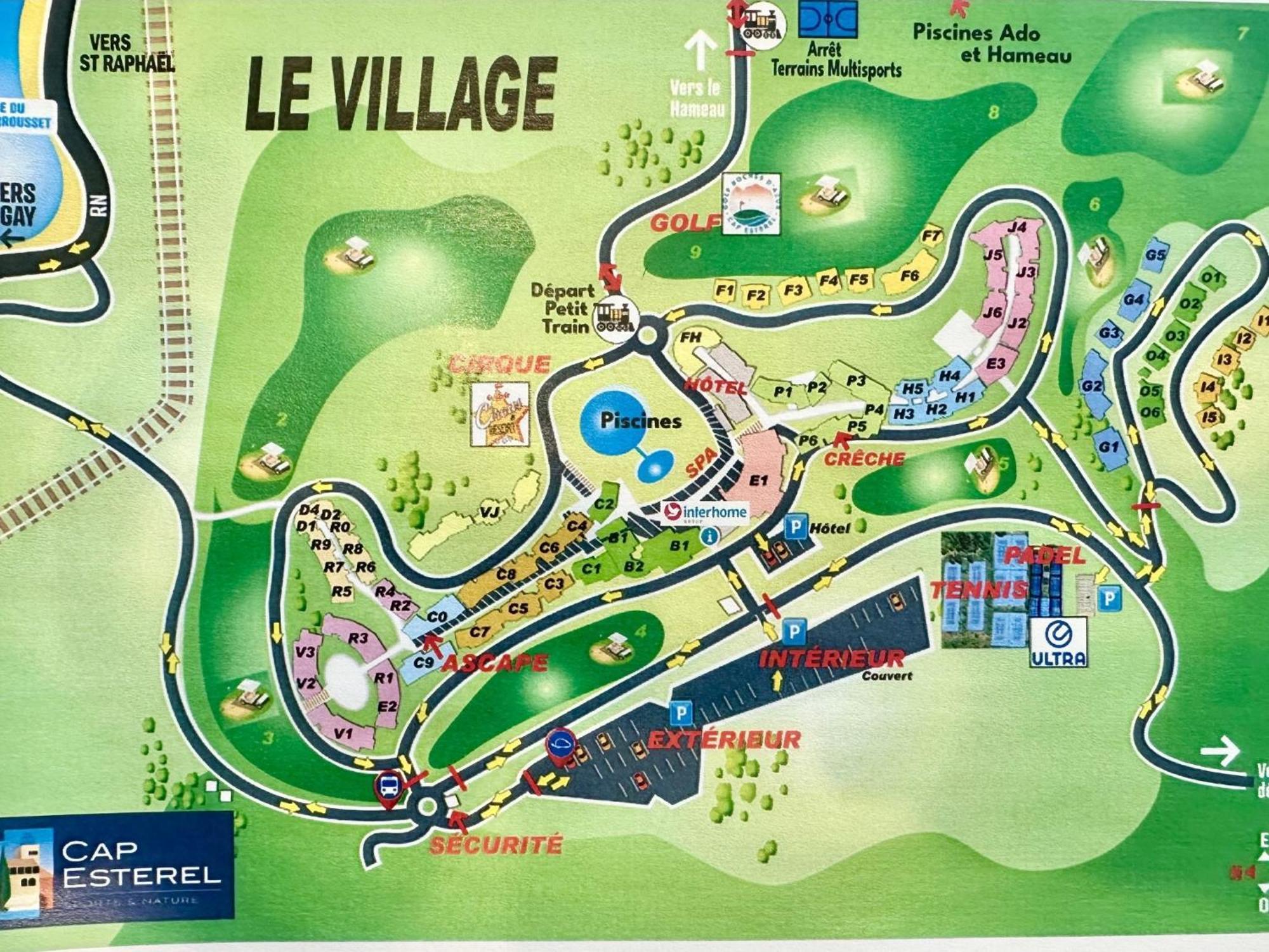 Studio Village Cap Esterel - Le Village-72 By Interhome Saint-Raphaël المظهر الخارجي الصورة